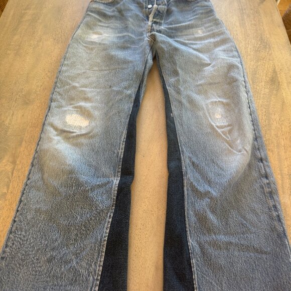 Levis Re/Done Two Tone jeans 25 - Picture 9 of 10